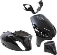 Edge Plaatset 4-delig voor piaggio zip/zip 2000 2t/4t vanaf bouwjaar 2000 - metallic zwart - thumbnail