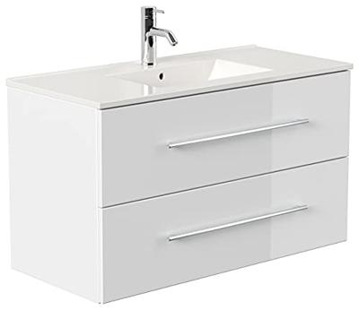 Wastafelkast Odin Wit 100 cm