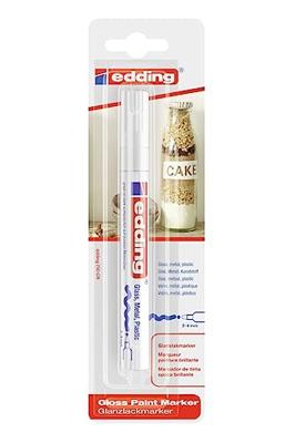 Edding Paint Marker e-750 wit, op blister Edding Paint Marker e-750 wit, op blister