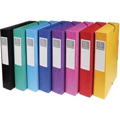 Exacompta elastobox Exabox 8 geassorteerde kleuren: geel, rood, roze, paars, blauw, turquoise, groen e... Exacompta elastobox Exabox 8 geassorteerde kleuren: geel, rood, roze, paars, blauw, turquoise, groen e...