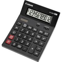 Canon AS-2200 Bureaurekenmachine Donkergrijs Aantal displayposities: 12 werkt op zonne-energie, werkt op batterijen (l x b x h) 198 x 140 x 34 mm - thumbnail