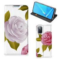 OPPO A52 | A72 Smart Cover Roses - thumbnail