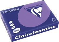 Clairefontaine Trophée Intens, gekleurd papier, A4, 160 g, 250 vel, violet - thumbnail