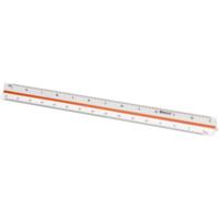 Westcott schaallat, 30 cm, 1:2,5; 1:5, 1:10; 1:20; 1:50 en 1:100 - thumbnail
