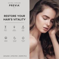 Previa Natural Haircare Extra Life Dry Dandruff Cleansing Shampoo 350ml - thumbnail