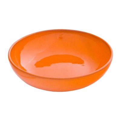 Schaal Selena - oranje - 22 cm