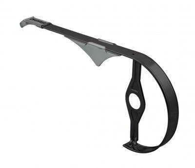 Hebie kettingscherm 44-48tds 219mm 0394 alu zwart