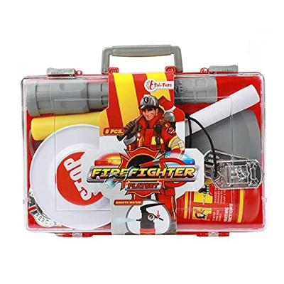 Toi-Toys Toi toys fire fighter brandweerkoffer met accessoires 25x16x6cm - thumbnail
