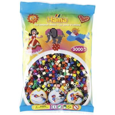 Hama strijkkralen 3000 stuks diverse kleuren