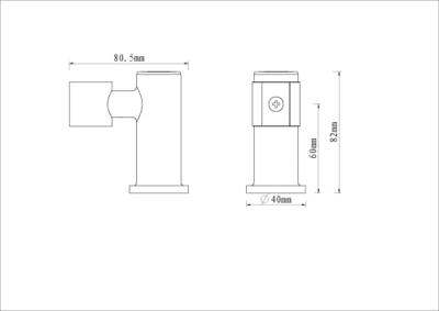 Wiesbaden Luxe Handdouchehouder Kantelbaar Gunmetal