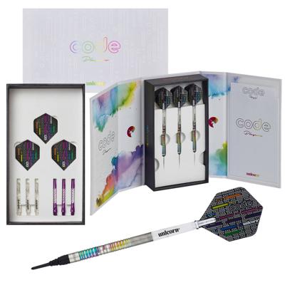 Unicorn dartset Chris Dobey softtip 90% 10-delig gewicht 20