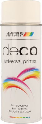 MOTIP Deco Primer | Wit | 400ml - 01611 MOTIP Deco Primer | Wit | 400ml - 01611