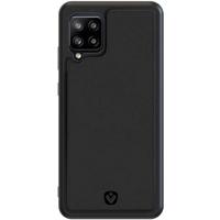 Valenta Leather Back Cover Snap Samsung Galaxy A42/A42 5G Black - thumbnail