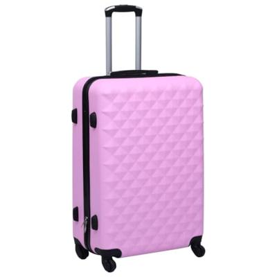 VidaXL Harde koffer abs roze VidaXL Harde koffer abs roze