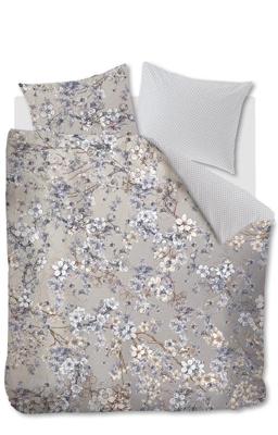 Kardol Fleurelle dekbedovertrek - 2-persoons (200x200/220 cm + 2 slopen) - Katoen satijn - Blue Grey Kardol Fleurelle dekbedovertrek - 2-persoons (200x200/220 cm + 2 slopen) - Katoen satijn - Blue Grey