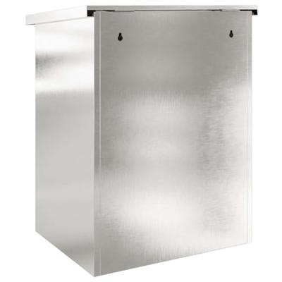 Pakket inwerp box Zwart 44 x 35 x 59 cm Roestvrij staal Pakket inwerp box Zwart 44 x 35 x 59 cm Roestvrij staal