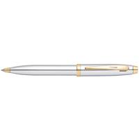 Sheaffer SF-E2934051 Balpen 100 Bright Chrome Gold Tone - thumbnail