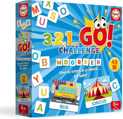 Intro Just games 3-2-1 go challenge puzzels met woorden Intro Just games 3-2-1 go challenge puzzels met woorden