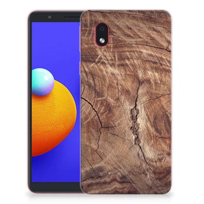 Samsung Galaxy A01 Core | Bumper Hoesje | Tree Trunk Samsung Galaxy A01 Core | Bumper Hoesje | Tree Trunk
