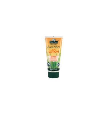 Optima Aloe pura organic aloe vera zonnelotion SPF50 200 Milliliter