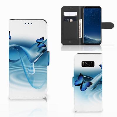 Samsung Galaxy S8 | Telefoonhoesje | Met pasjeshouder | Vlinders Samsung Galaxy S8 | Telefoonhoesje | Met pasjeshouder | Vlinders