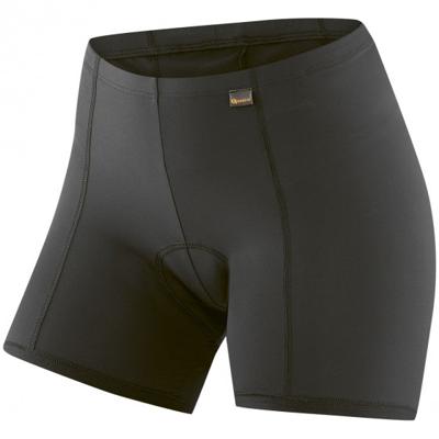 Gonso Sitivo U Fietsbroek Dames black/bright-green 36