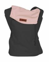 ByKay Draagtas Click Carrier Reversible Baby Steel Grey / Vintage Pink - thumbnail