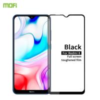 For Xiaomi RedMi 8 MOFI 9H 2.5D Full Screen Tempered Glass Film(Black) - thumbnail