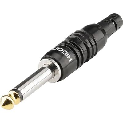 Hicon HI-J63M07 Jackplug 6,35 mm Stekker, recht Aantal polen: 2 Mono Zwart 1 stuk(s) Hicon HI-J63M07 Jackplug 6,35 mm Stekker, recht Aantal polen: 2 Mono Zwart 1 stuk(s)