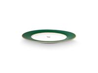 Pip Studio Dinerbord Love Birds Donkergroen 26.5cm - thumbnail