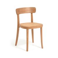 Kave Home Eetkamerstoel 'Romane' Rotan / Webbing, kleur Naturel - thumbnail