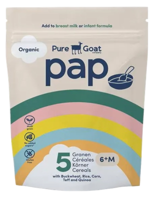 Pure Goat Organic 5-Granen Pap 6+M