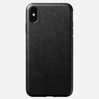 Nomad Rugged Case Leather iPhone XS Max zwart - thumbnail