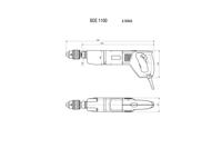 Metabo BDE 1100 Boormachine 1100 W 2 snelheden - thumbnail