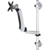 SpeaKa Professional SP-4330476 Superflex Workstation Monitor-wandbeugel 1-voudig 25,4 cm (10) - 76,2 cm (30) Grijs In hoogte verstelbaar, Kantelbaar, - thumbnail
