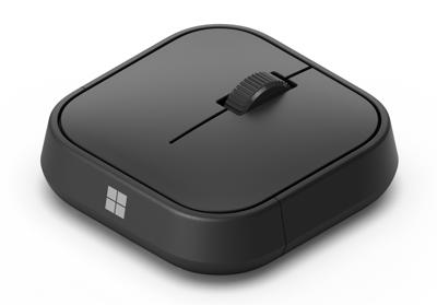 Microsoft MS Adaptive Mouse Comm Ergonomische muis Bluetooth, USB Zwart 3 Toetsen