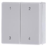 Eltako FMH4-wg Afstandsbediening Draadloos Opbouw (op product), Opbouw (op muur) Bereik max. (in het vrije veld) 30 m - thumbnail