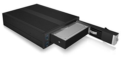 ICY BOX IB-176SSK-B Wisselframe voor 3,5" SATA harde schijven