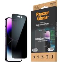 PanzerGlass Privacy P2770 Screenprotector (glas) Apple iPhone 14 Pro Max 1 stuk(s) Meekijkbescherming - thumbnail
