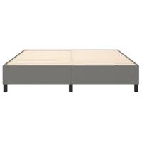 Boxspringframe stof donkergrijs 160x200 cm - thumbnail
