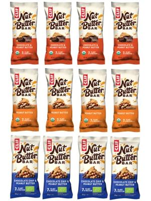 CLIF bar nut butter filled bar mixed 12er box