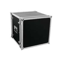 Roadinger CO DD 19 inch rack 10 HE Hout Incl. greep - thumbnail