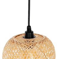 QAZQA Oosterse buiten hanglamp bamboe 3-lichts IP44 - Carlos - thumbnail