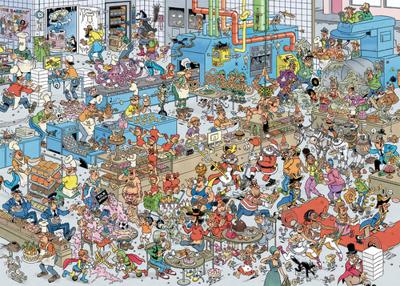 Jumbo Jan van haasteren legpuzzel - de bakkerij, 1000st.