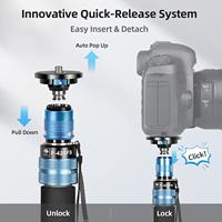 Sirui Monopod P-424FS + VA-10 Head - thumbnail