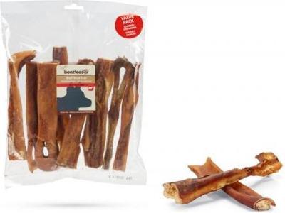 Beeztees Runderkophuid voordeelsnacks 20cm 10 stuks