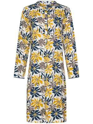 Katoenen nachthemd abstracte bloemen