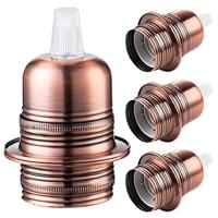 Home sweet home metalen 2-rings fitting E27 - koper - thumbnail