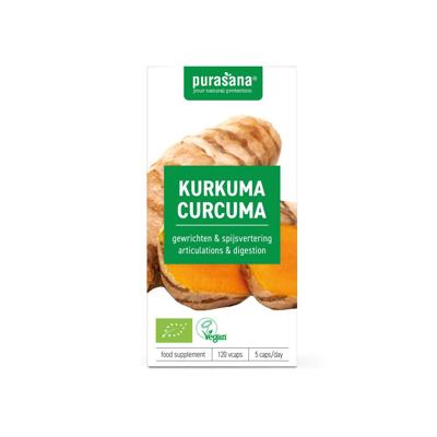 Purasana Supplementen Classic Kurkuma Capsules 120 Capsules