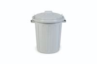 Curver voederton - voedselcontainer hond - lichtgrijs - 45l - thumbnail